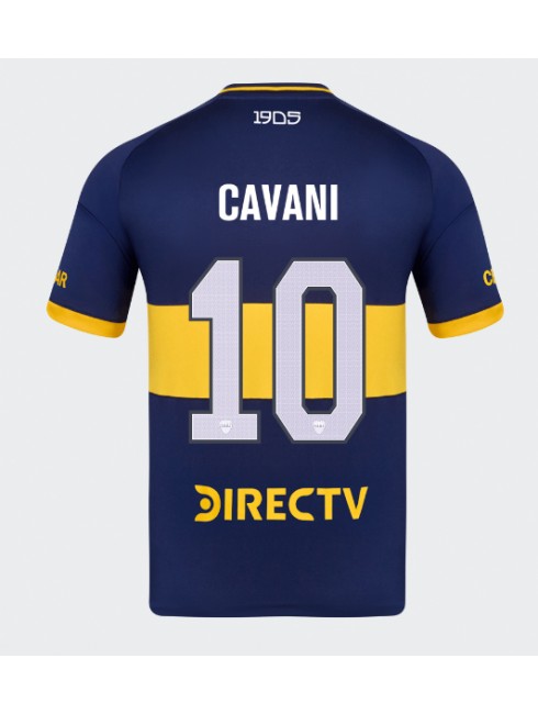 Moški Nogometna dresi replika Boca Juniors Edinson Cavani #10 Domači 2025-26 Kratek rokav Moški Nogometna dresi replika Boca Juniors Edinson Cavani #10 Domači 2025-26 Kratek rokav
